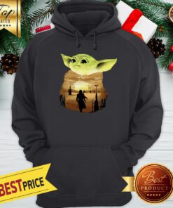 Official Mandalorian Baby Yoda Shirt Xmas 2020 Hoodie