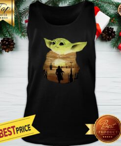 Official Mandalorian Baby Yoda Shirt Xmas 2020 Tank Top