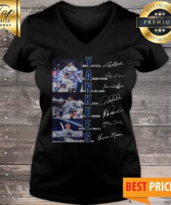 Official New York Yankees Signature V-neck