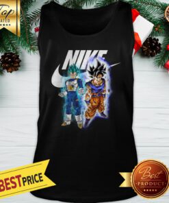 Official Nike Dragon Ball Vegeta And Son Goku Tank Top