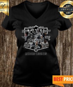 Official Raiders Legends Oakland Signature V-neck