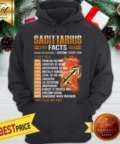 Official Sagittarius Facts Hoodie