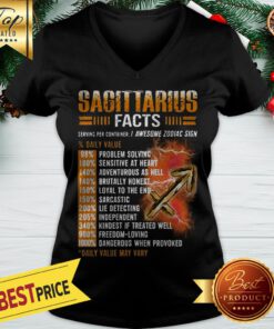 Official Sagittarius Facts V-neck
