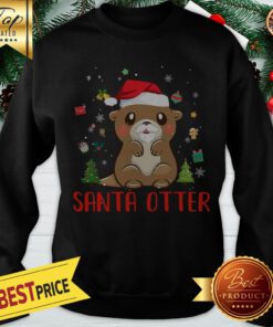 Official Santa Otter Christmas Sweatshirt