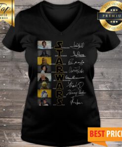 Official Star Wars Character Signatures V-neck