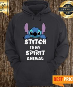 Official Stitch Is My Spirit Animal Hoodie