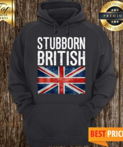 Official Stubborn British Union Jack Flag Hoodie