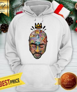Official Tupac Trippy Art Hoodie