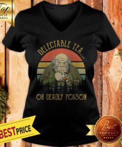 Official Uncle Iroh Delectable Tea Or Deadly Poison Vintage V-neck
