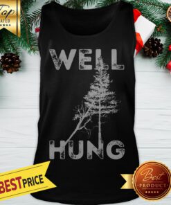 Official Well Hung Christmas Tank Top