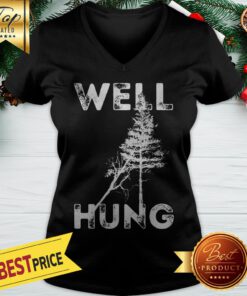 Official Well Hung Christmas V-neck