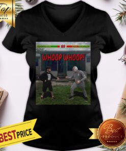 Official Whoop Whoop Finish Him V-neck
