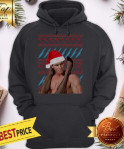 Patrick Bateman American Psycho Ugly Christmas Hoodie