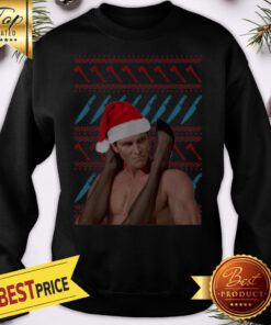 Patrick Bateman American Psycho Ugly Christmas Sweatshirt