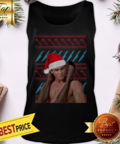 Patrick Bateman American Psycho Ugly Christmas Tank Top