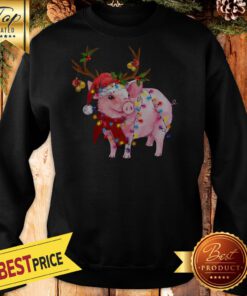 Pig gorgeous reindeer Crewneck Sweatshirt