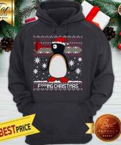Pingu Santa Noot Noot Fucking Christmas Hoodie