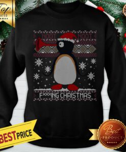 Pingu Santa Noot Noot Fucking Christmas Sweatshirt