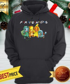 Pokemon Pikachu Bulbasaur Squirtle Charmander Friends Kids Hoodie