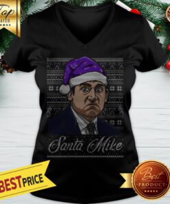 Prison Mike Santa Christmas V-neck