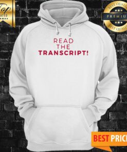 Read The Transcript Hoodie