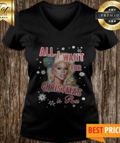 RuPaul All I Want For Christmas Is V-neck