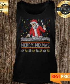 Santa Claus Merry Mixmas Merry Christmas Tank Top