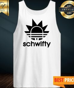Schwifty Adidas Rick Sanchez Tank Top