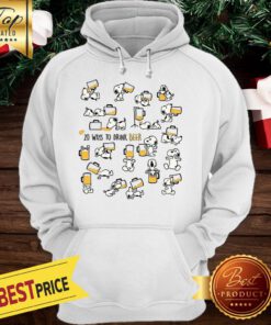 Snoopy 20 Ways To Drink Beer Hoodie