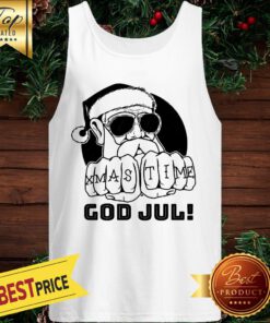 Xmas Tf Me God Jul Santa Christmas Tank Top