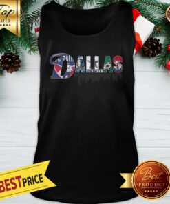Dallas FC Dallas Mavericks Dallas Cowboys Dallas Stars Texas Rangers Tank Top