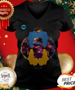 Africa Unite Don't Settle For Gold Reach For Diamond V-neck