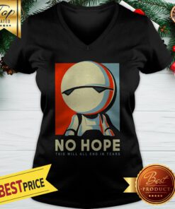 Android Marvin No Hope This Will All End In Tears Art V-neck