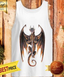 Anne Stokes Dragon Warrior Canvas Tank Top