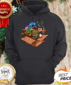 Baby Yoda Gizmo Groot Stitch And Toothless Hoodie
