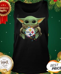 Baby Yoda Hug Autism Pittsburgh Steelers Star Wars ShirtBaby Yoda Hug Autism Pittsburgh Steelers Star Wars Tank Top