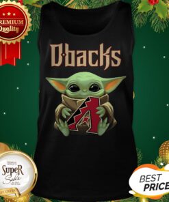 Baby Yoda Hug Dbacks Arizona Diamondbacks Tank Top