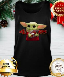 Baby Yoda Hug San Francisco 49ers Limited Edition Tank Top