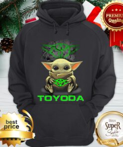 Baby Yoda Hug TOYODA Toyota Star Wars Mandalorian Hoodie