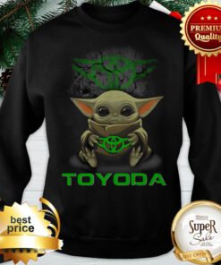 Baby Yoda Hug TOYODA Toyota Star Wars Mandalorian Sweatshirt
