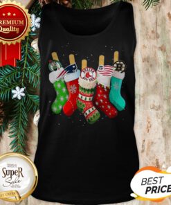 Boston Celtics New England Patriots Boston Red Sox Stock Christmas Tank Top