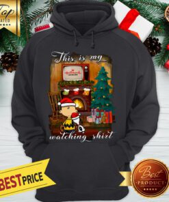 Brown Snoopy This Is My Hallmark Christmas Movie Hoodie