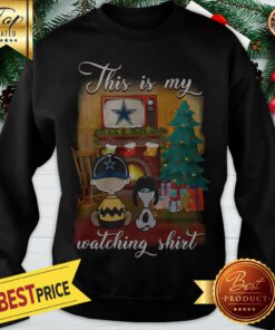Charlie Brown Snoopy This Is My Hallmark Christmas Movie Sweatshirt