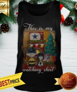 Charlie Brown Snoopy This Is My Hallmark Christmas Movie Tank Top
