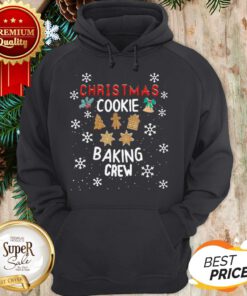 Christmas Cookie Baking Crew Xmas Hoodie