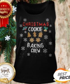 Christmas Cookie Baking Crew Xmas Tank Top