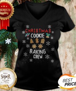 Christmas Cookie Baking Crew Xmas V-neck