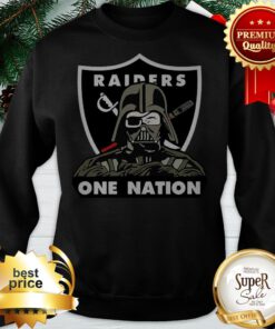 Darth Vader Oakland Raiders One Nation Star Wars Sweatshirt