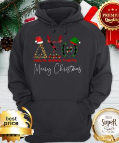Delta Sigma Theta Merry Christmas Hoodie