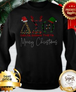 Delta Sigma Theta Merry Christmas Sweatshirt